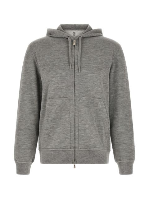 Brunello Cucinelli Cashmere And Silk Hoodie