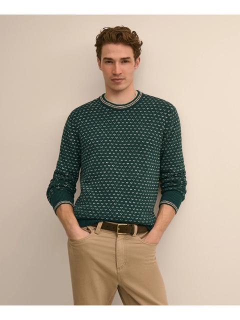 Brooks Brothers Cotton Birdseye 1818 Sweater