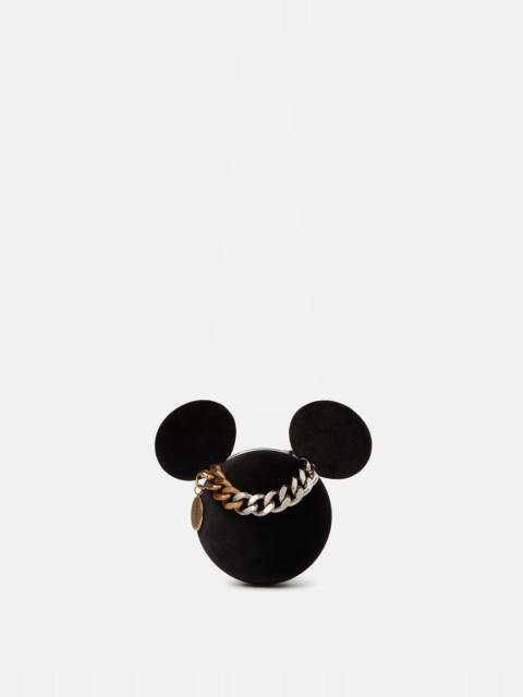 Stella McCartney Fantasia Mickey Hard-Body Velvet Clutch