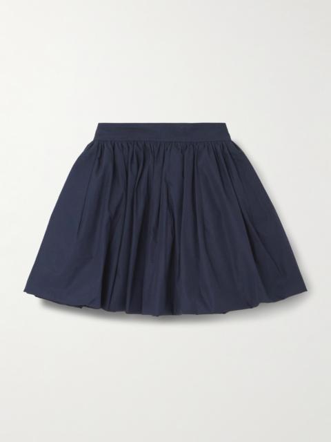 PATOU Cotton-poplin Mini Skirt