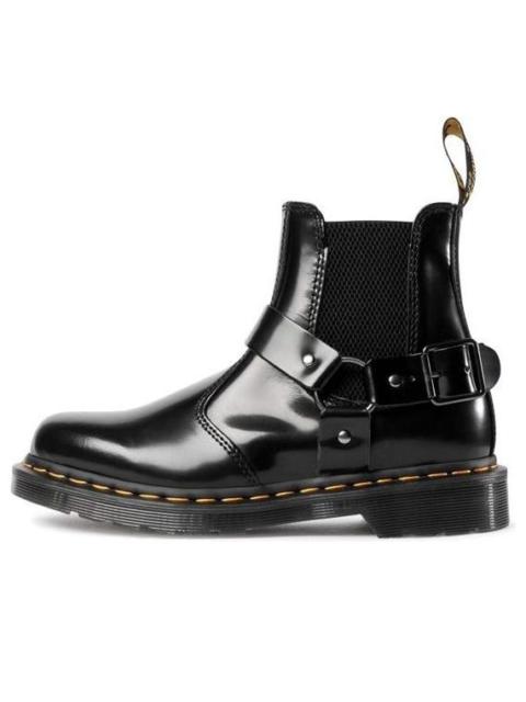 ■Dr.Martens■ 2976 Chelsea Classic Pull Up 31036001 Dr.Martens 2976 Buckle Pull Up Leather Chelsea Boots 'Black