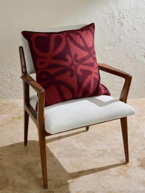 Loewe Anagram Wool and Cashmere-Blend Jacquard Cushion