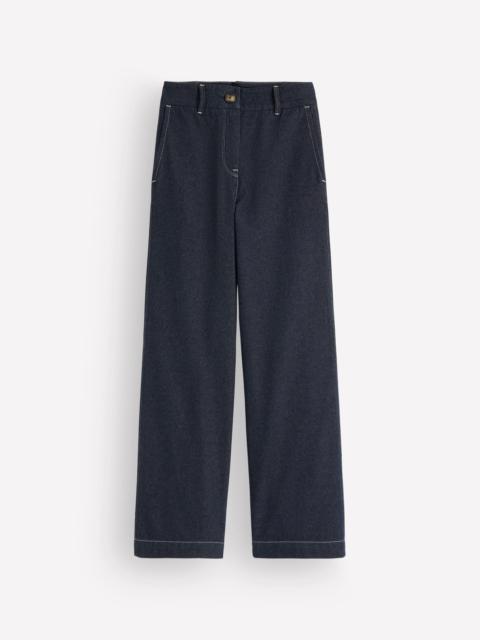 BODEN Belgravia Twill Pants-Indigo