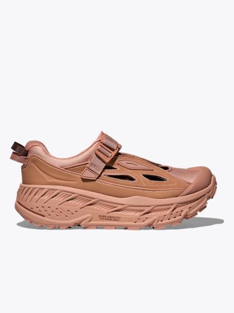 HOKA Stinson Breeze Shoes in Sienna/Sienna