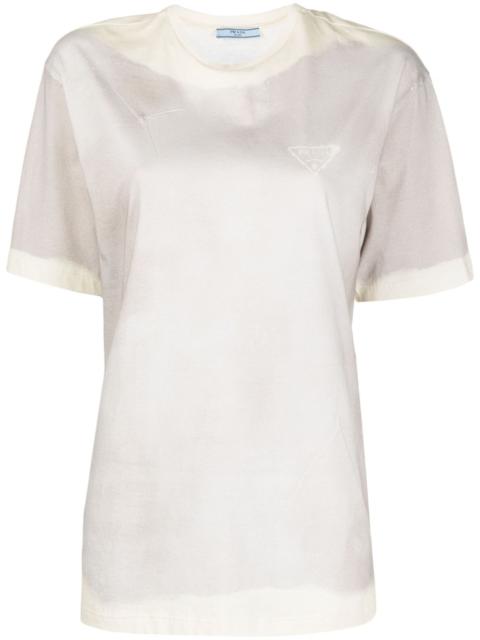 Prada round-neck short-sleeve top