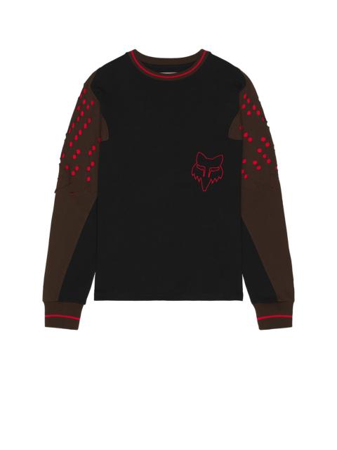 Kiko Kostadinov Perforated Long Sleeve Tee