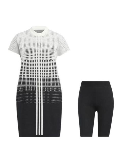adidas (WMNS) adidas Statement Primeknit Dress 'White Black' HB3571