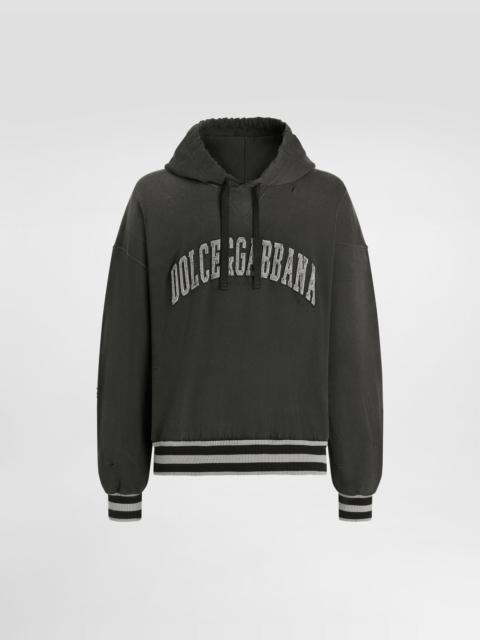 Dolce & Gabbana Hooded sweatshirt with print
