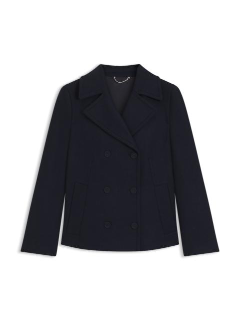 BOSS REGULAR-FIT PEA COAT IN A WOOL BLEND
