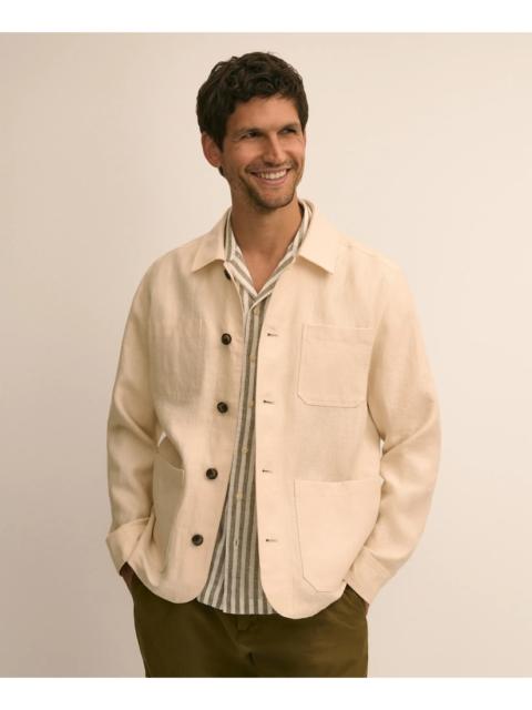 Brooks Brothers Linen Chore Coat