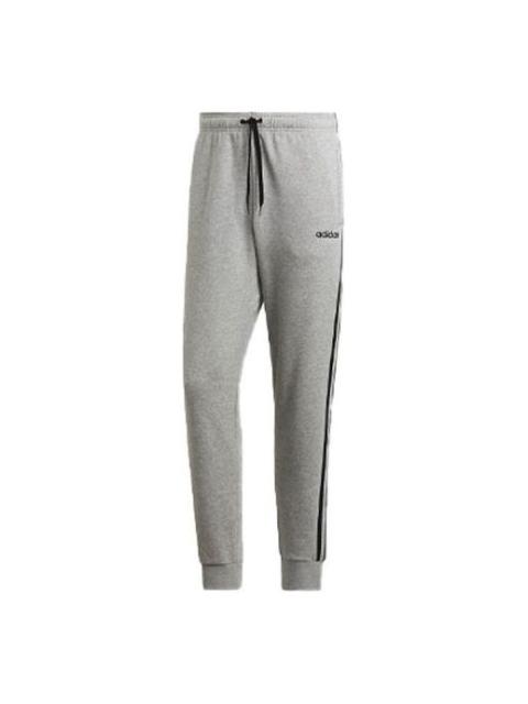 Men's adidas Casual Sports Bundle Feet Breathable Long Pants/Trousers Gray FI0823