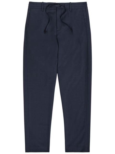 Canali Canali Tapered-leg Wool Trousers