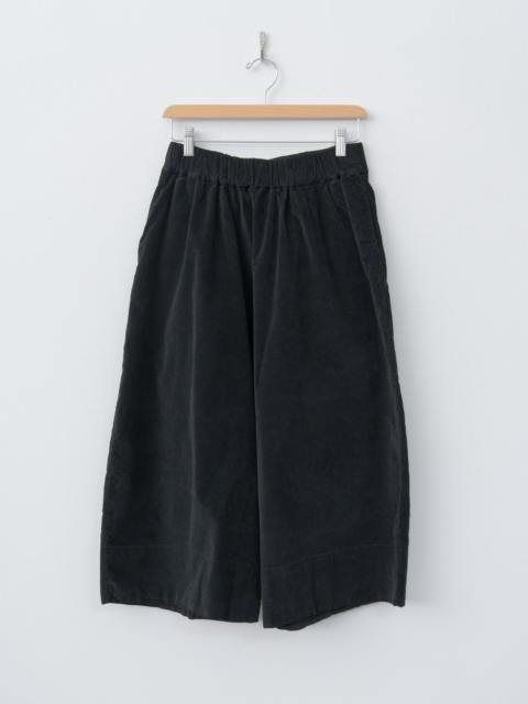 ALBUM DI FAMIGLIA Wide Trousers V - Black