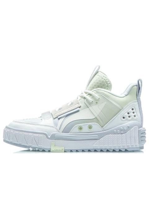 (WMNS) Li-Ning NO.258 Mid 'White Light Green' AGCR312-4