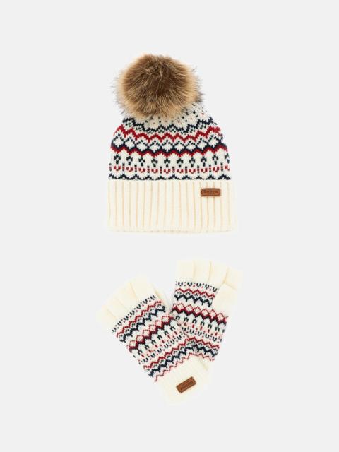 Barbour Gifts set gloves and hat