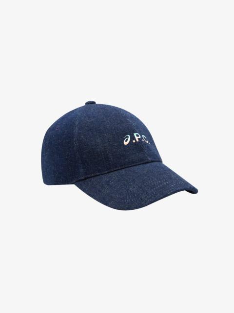 A.P.C. CHARLIE ASICS BASEBALL CAP