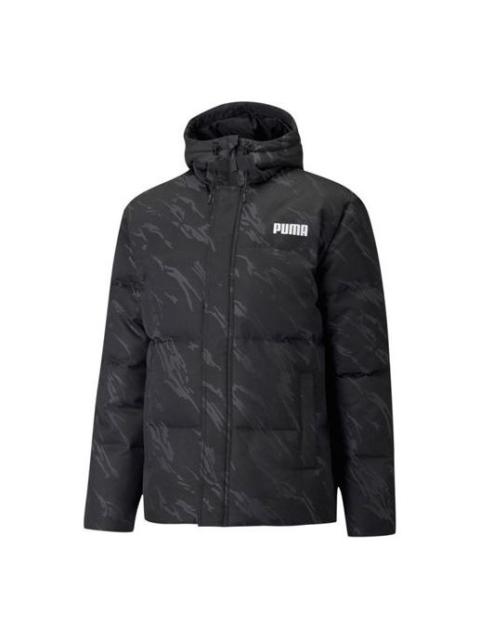 PUMA Down Jacket 'Black White' 846320-01