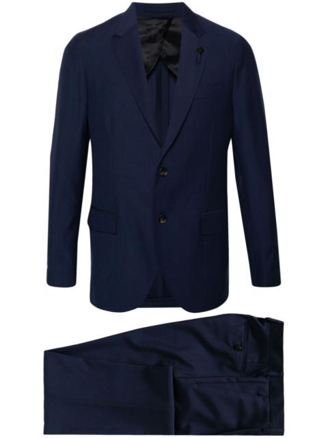 LARDINI single-breasted wool suit