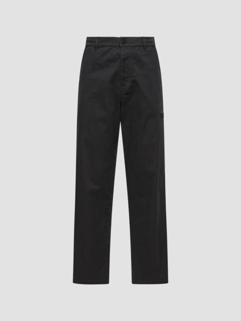 Moncler Men's Pants in Gabardine - Black