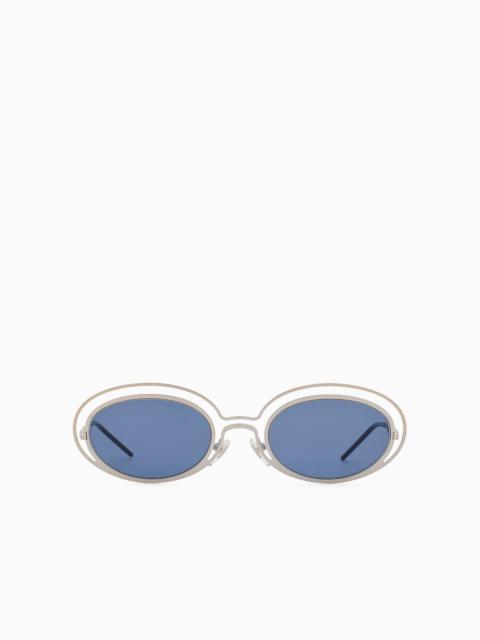 EMPORIO ARMANI Women’s oval sunglasses