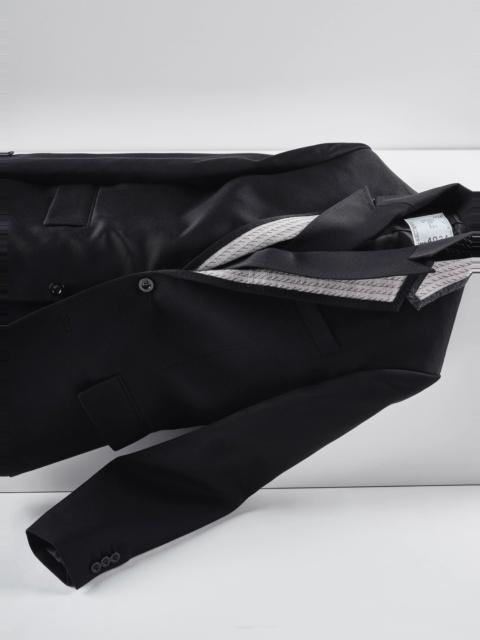sacai Double-Faced Silk Cotton x Doeskin Jacket