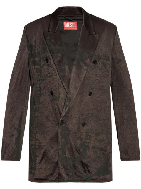 Diesel double-breasted blazer