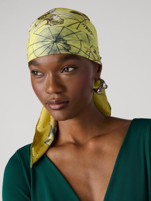 DIANE VON FURSTENBERG Zodiac Flag Scarf