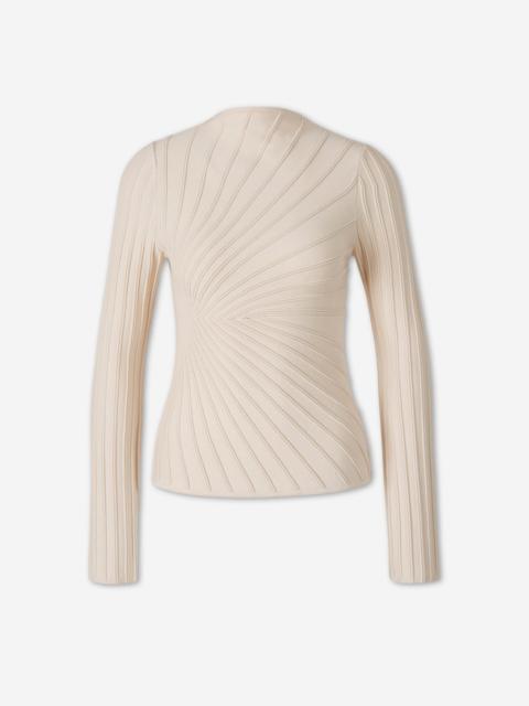 Cult Gaia PAULETTE KNIT T-SHIRT
