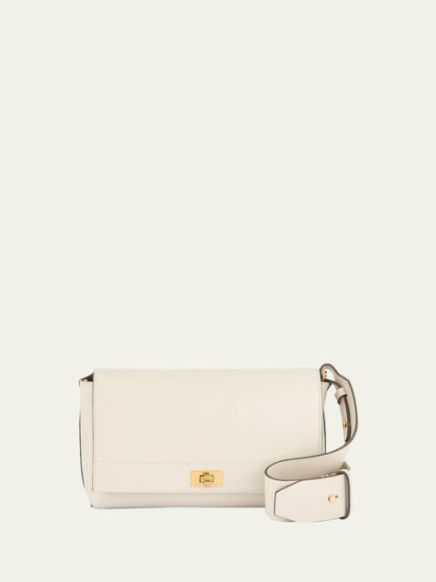 Anya Hindmarch Mortimer Shiny Calfskin Crossbody Bag