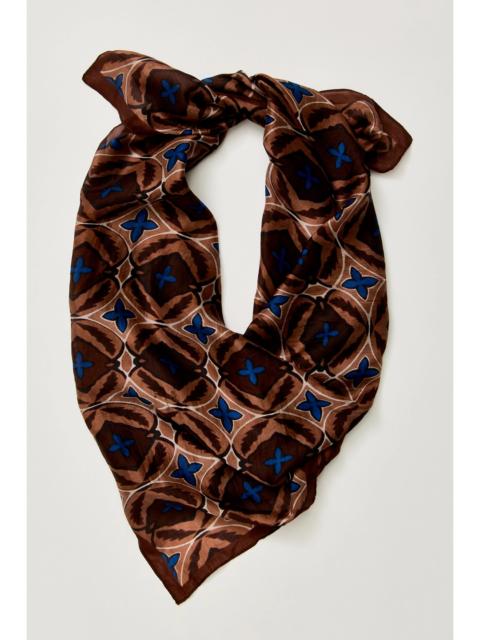 FREE PEOPLE So Silk Printed Bandana