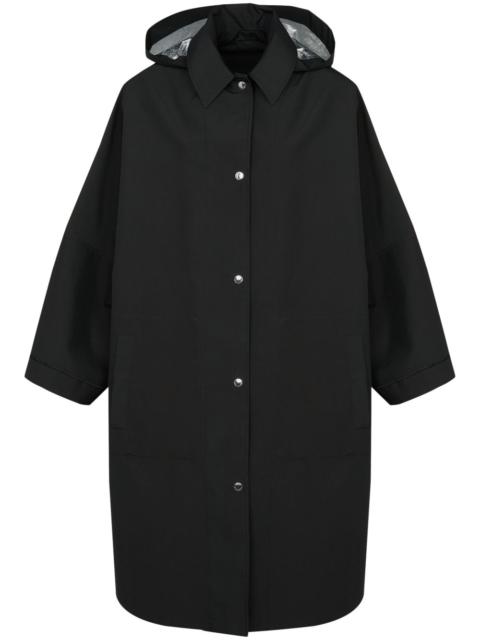 Yves Salomon hooded raincoat
