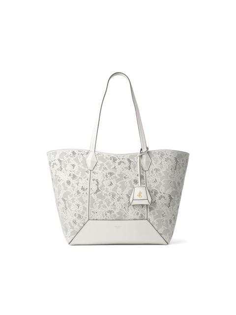 JIMMY CHOO perforated-embellished tote bag