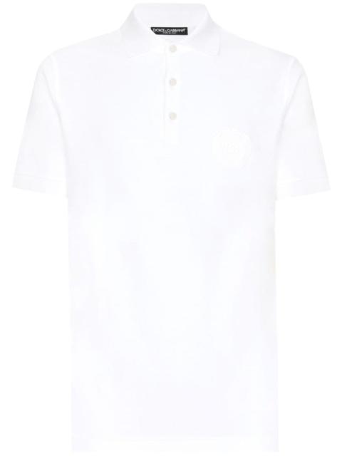 Dolce & Gabbana cotton-piqué polo shirt