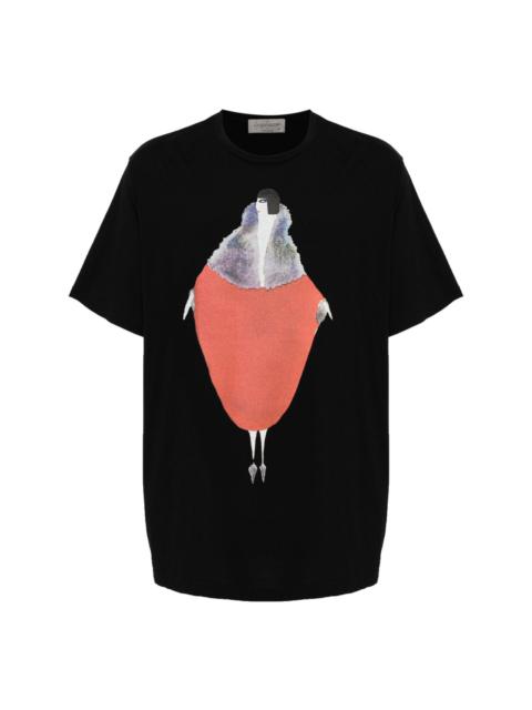 Yohji Yamamoto graphic-print T-shirt