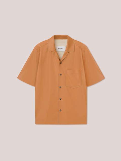 Nanushka BODIL - OKOBOR™ alt-leather shirt - Tan