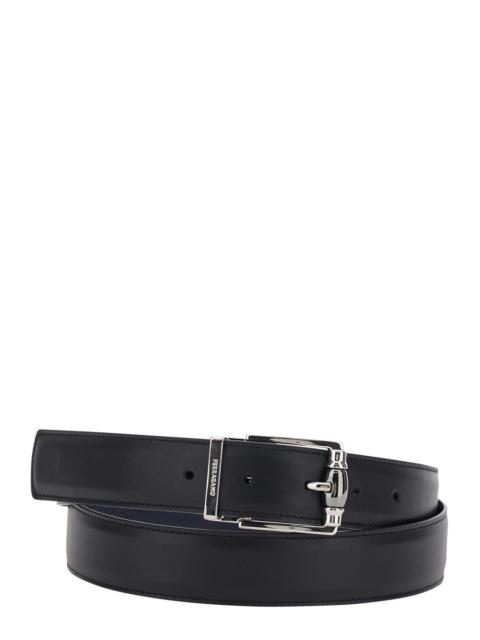 FERRAGAMO Belt Double-Adjustable With Black Leather Buckle