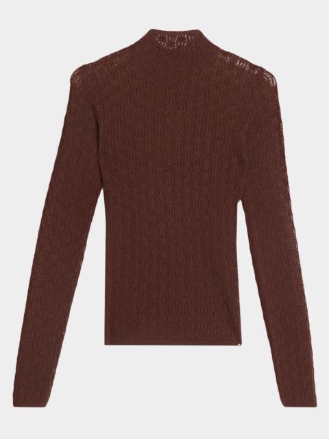 SABLYN Rhea Sheer Merino Wool Sweater
