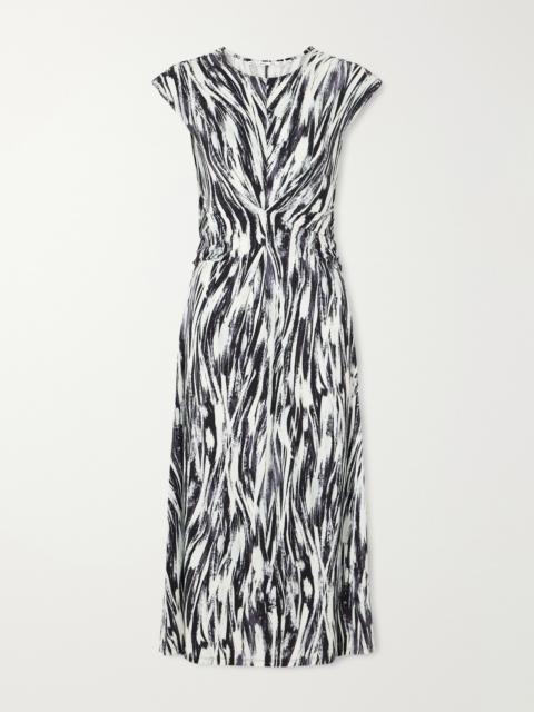 Proenza Schouler Miranda Printed Stretch-jersey Midi Dress
