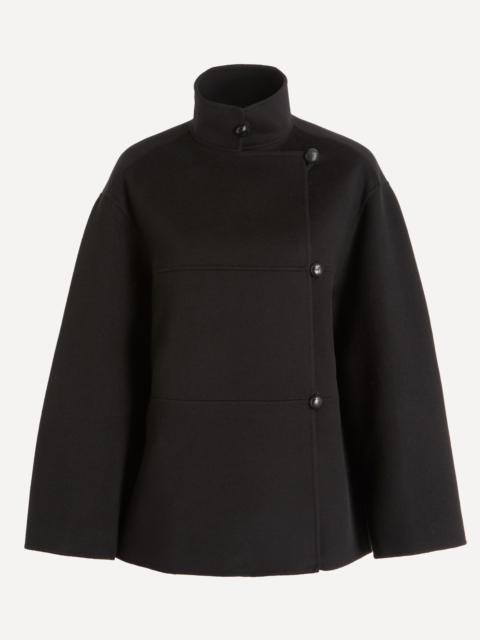 RÓHE Black Double-Faced Wool Jacket