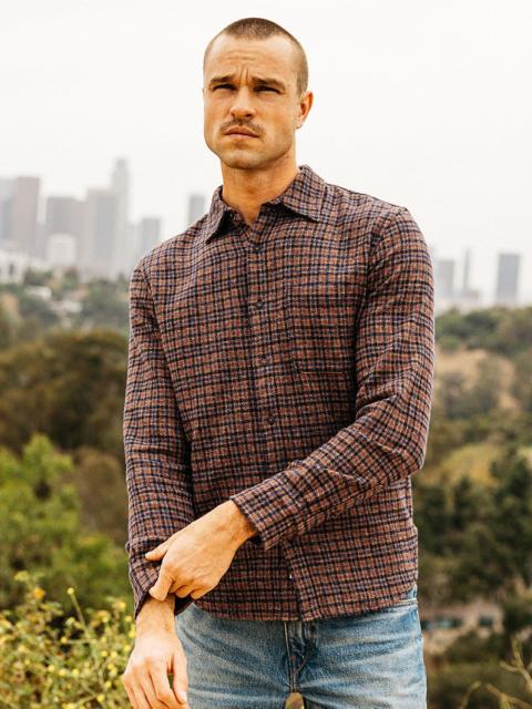 HIROSHI KATO The Ripper Triple Twisted Plaid - Heritage Brown