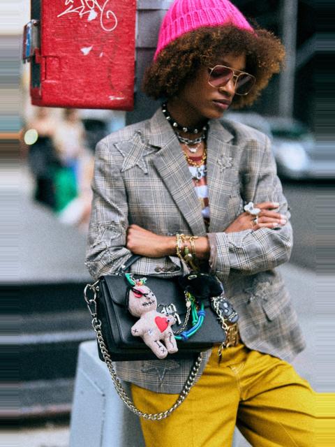 R13 BOYFRIEND NOTCH LAPEL BLAZER