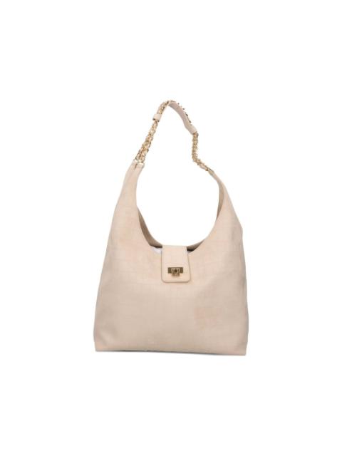 ELISABETTA FRANCHI crocodile-effect tote bag