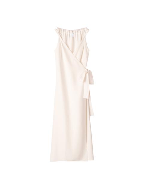 Longchamp Dress Ecru - Crepe