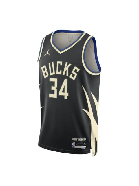 Jordan Air Jordan Dri-FIT NBA Giannis Antetokounmpo Swingman Jersey 'Black' DO9533-010