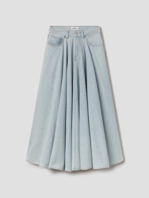 AGOLDE OTTO SKIRT (WEIGHTLESS) IN ERASE