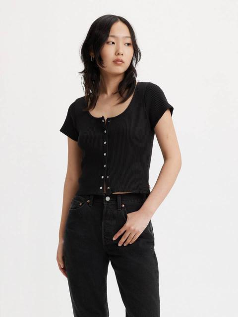 Levi's BRITT SNAP-FRONT TOP