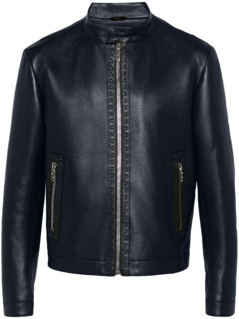 FENDI Selleria leather jacket