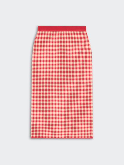 GUEST IN RESIDENCE Gingham Long Skirt