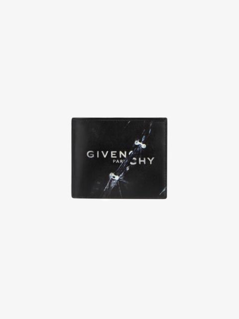 Givenchy GIVENCHY TROMPE L'OEIL WALLET IN LEATHER