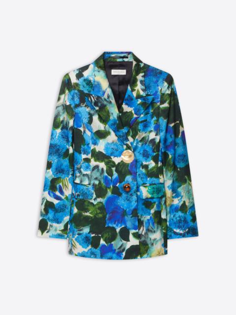 Dries Van Noten FLORAL FITTED BLAZER